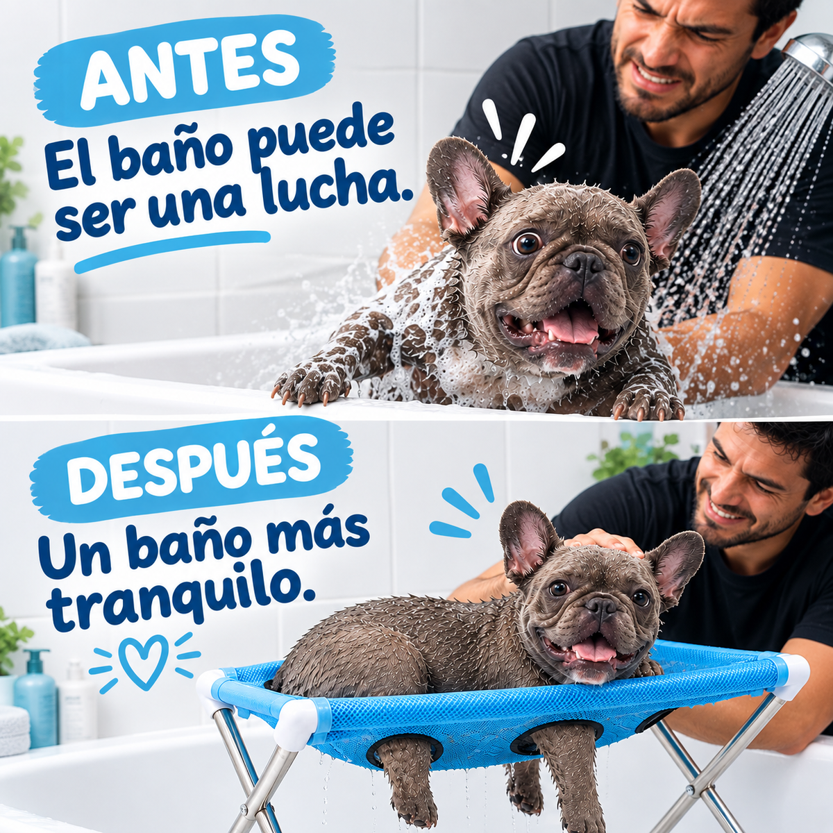 Soporte para Baño de Mascotas