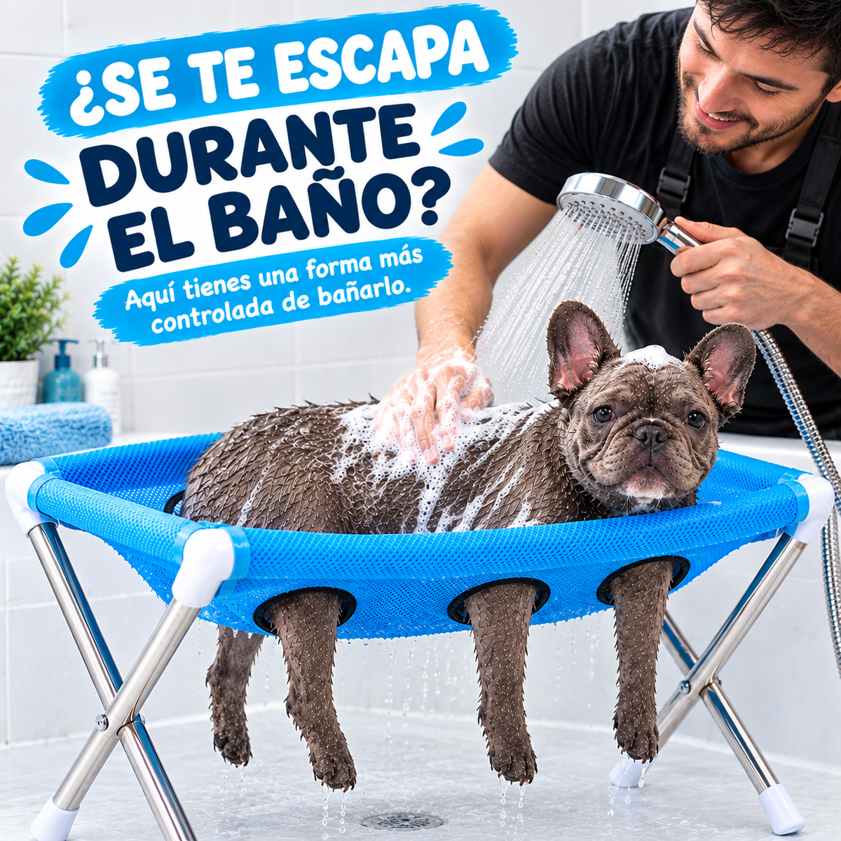 Soporte para Baño de Mascotas